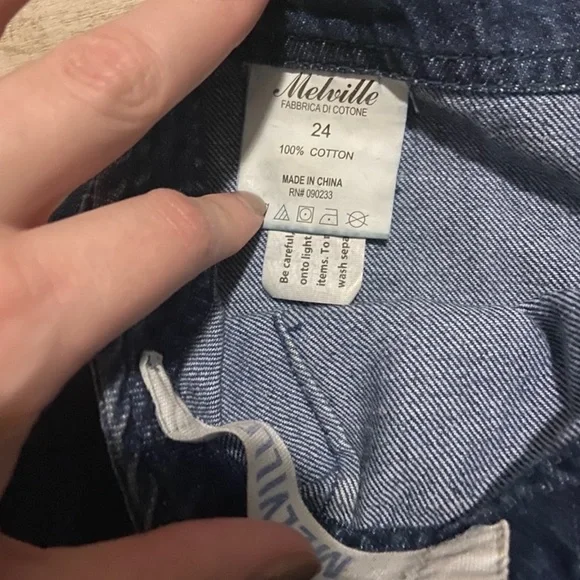 Brandy Melville Jean Skirt - Picture 2 of 4